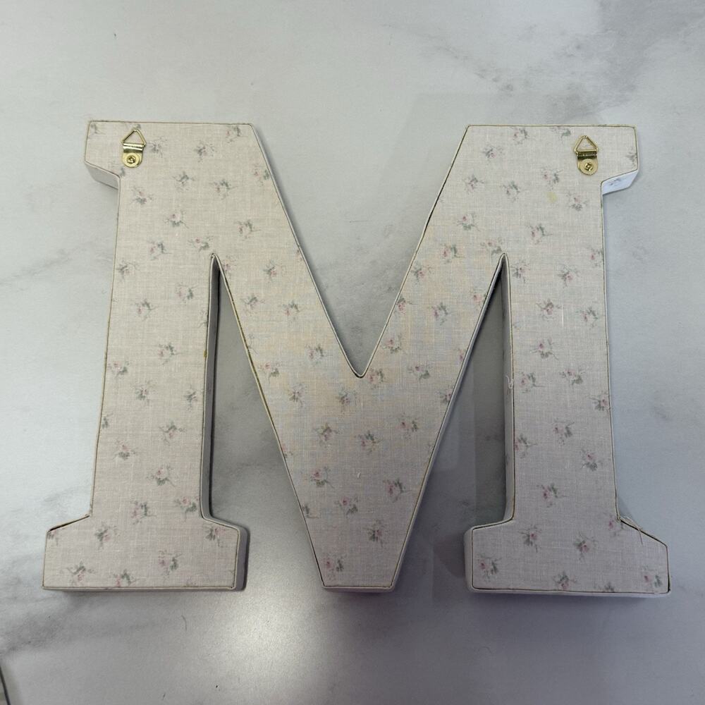 Simply Shabby Chic Kids DREAM Letter Wall Decor Padded Fabric 9” In Box RARE - Picture 10 of 12